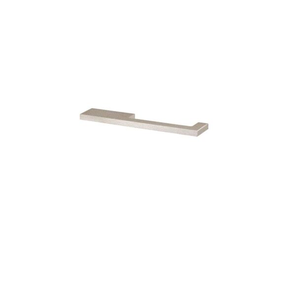 Greep Drimo 160Mm Aluminium / Inox-Look Asymmetrisch
