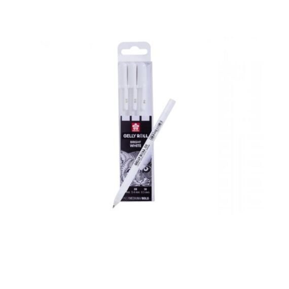 Sakura Gelly Gelpen Basic Wit 05/08/10