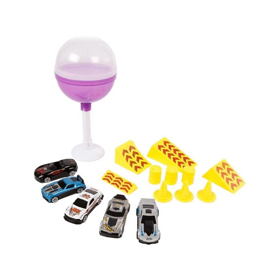 Lolliepop Autoset Met Attributen Assortiment - prijs per stuk