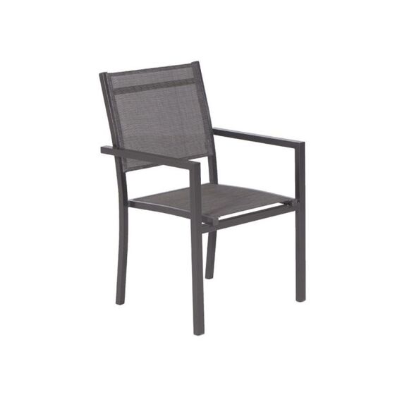 Moon Dining Fauteuil Carbon Black/Antraciet