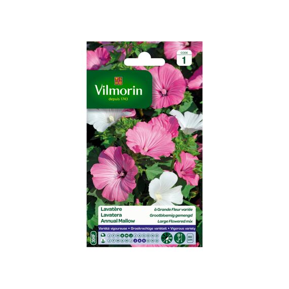 Vilmorin Lavatera Grootbloemig Gemengd