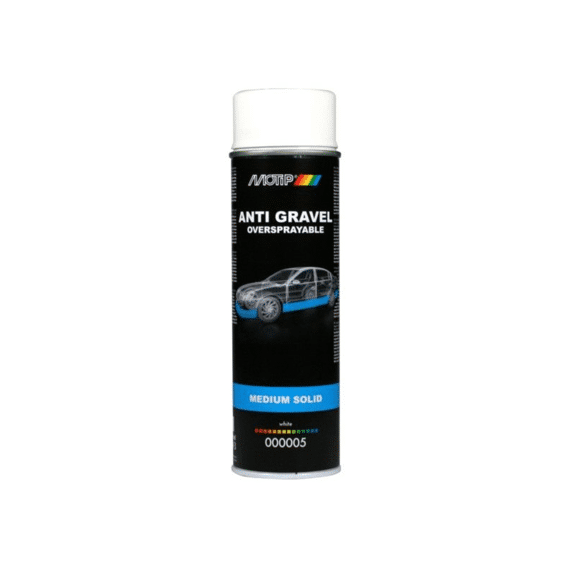 Motip Undercoating Anti Steenslag Wit 500 Ml
