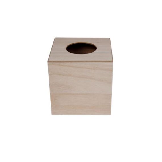 Opbergbox Kleenex Pln Hout 13X13X13Cm Profijt