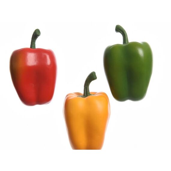 Polyfoam Capsicum 3Col Ass Assorted Dia8X12Cm