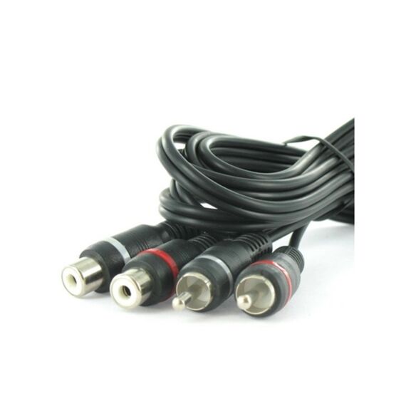 Snoer Audio 2 Rca M > 2 Rca V 10.00 M Blister