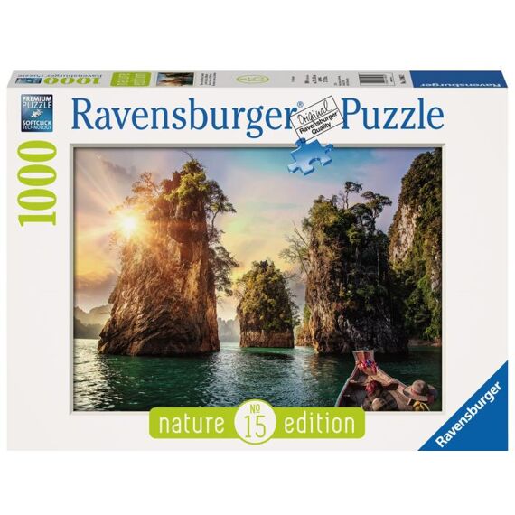 Ravensburger Puzzel 1000 Stuks Nature Three Rocks In Cheow, Thailand