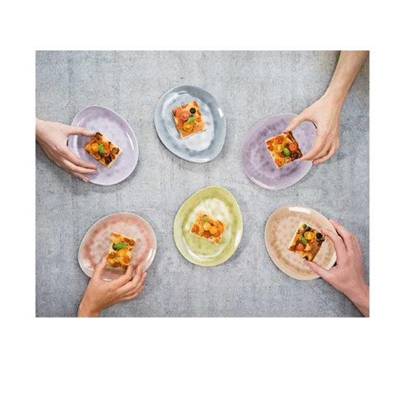 Streetfood Go Melamine Bord 27.5X23Cm 6 Assortiment Prijs Per Stuk