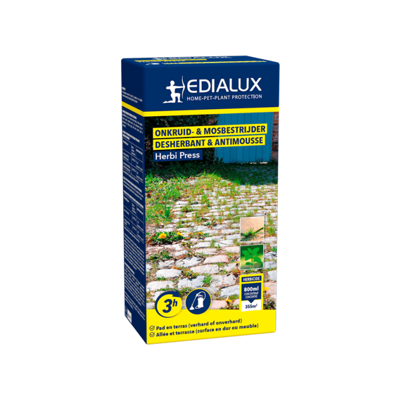 Edialux Herbi Press Totaalherbicide 250ml