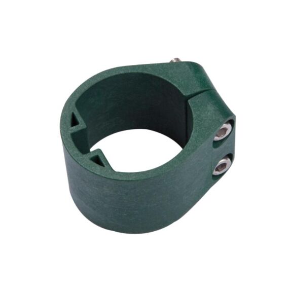 Midden/Eindklem Plastiek Profielpaal 48Mm Ral 6005 Groen