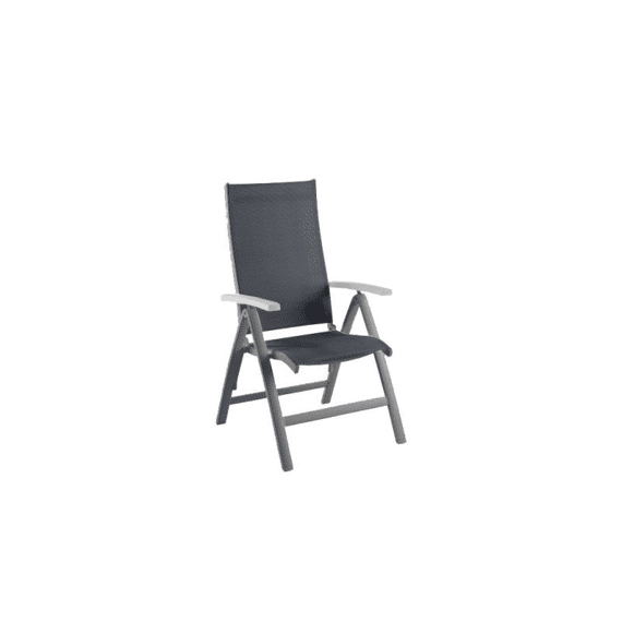 Suns Lucca Verstelbare Stoel Aluminium Antracite/ Textylene