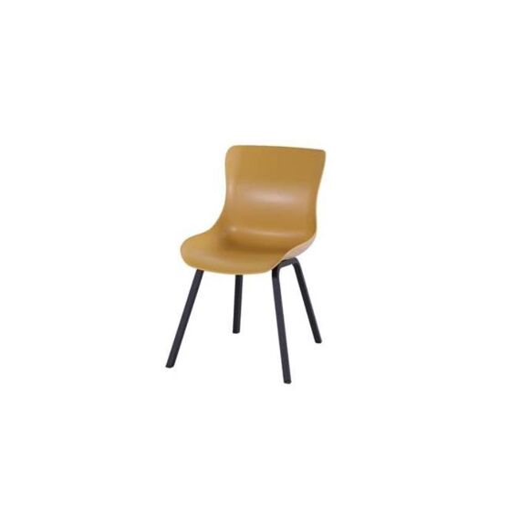 Sophie Element Dining Chair Carbon Black/Curry Yellow