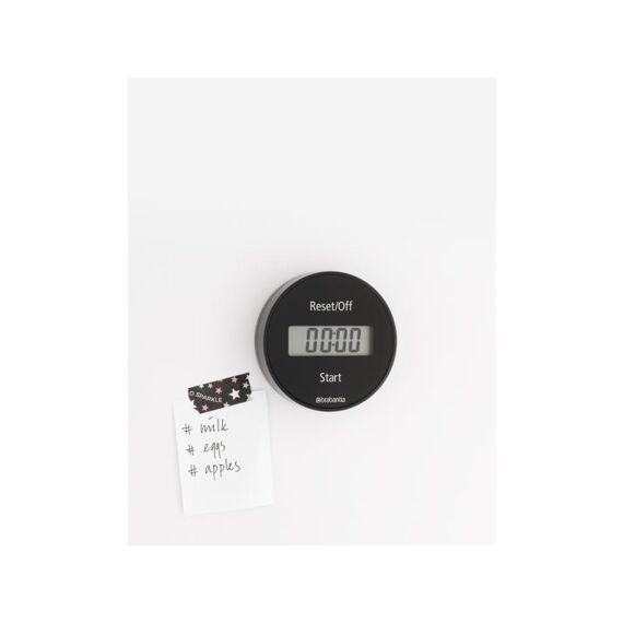 Tasty+ Kookwekker Met Magneet  Dark Grey