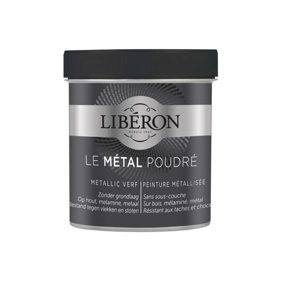 Libéron Metaal Poedereffect 0,5L Mat Aluminium / Aluminium