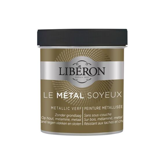 Libéron Metaal Zijdeglanseffect 0,5L Satin / Satijn Or Pâle / Bleek Goud