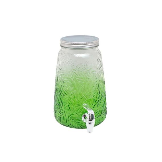 Pot Met Kraantje 3.75L Gekleurd Glas