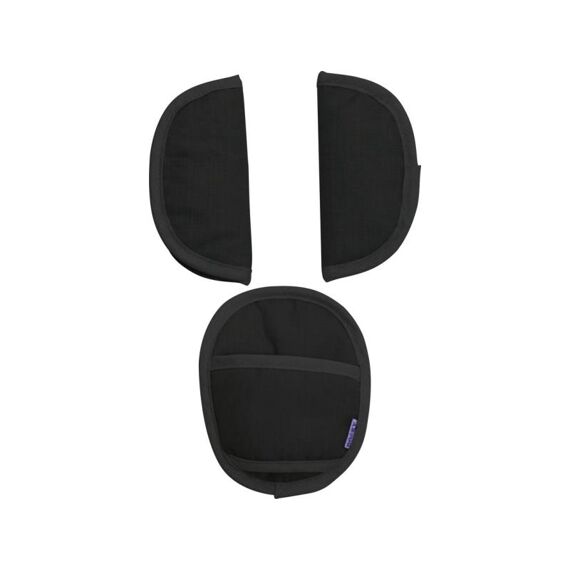 X Dooky Universal Seat Belt Pads Black