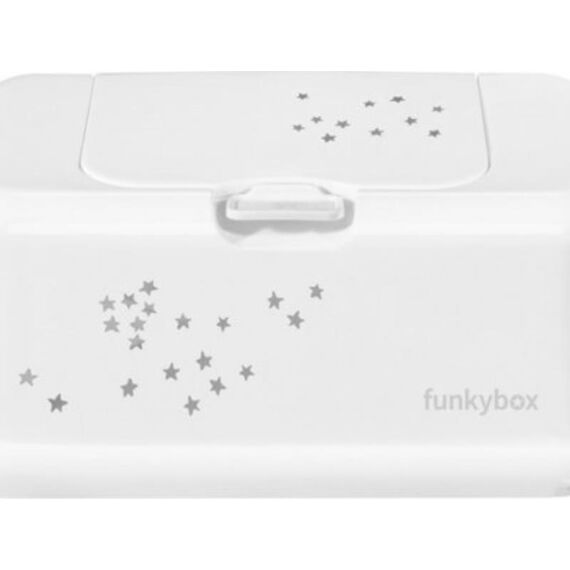 Funkybox Doos Voor Vochtige Doekjes Clay Grey Little Stars