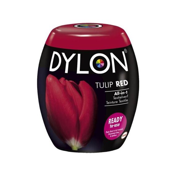 Dylon Color Fast Bol Nr 36 Tulip Red + Zout 350G