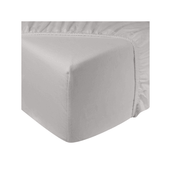 Hoeslaken Flanel 180x200+30 Ivoor
