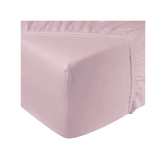 Hoeslaken Flanel 180x200+30 Rose