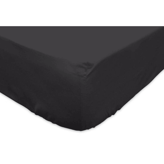Hoeslaken Flanel 160x200+30 Antrac