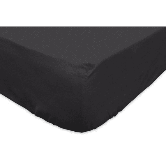 Hoeslaken Flanel 180x200+30 Antrac