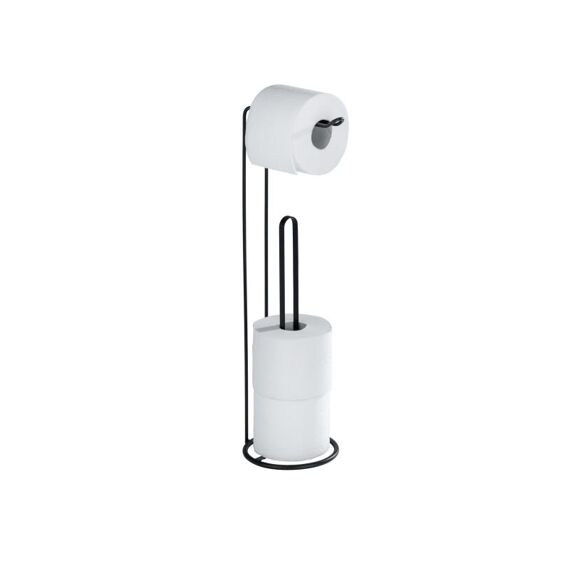 Wenko Toiletrolhouder 2 In 1 Lugano Zwart