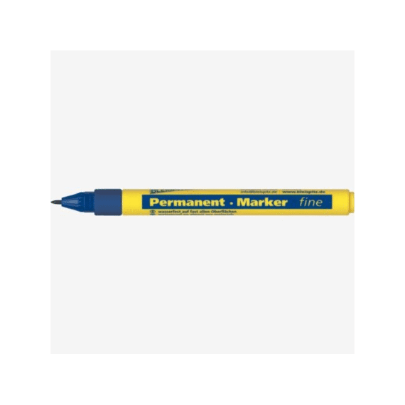Bleispitz Onuitwisbare Markeerstift Fijn Blauw Ø1mm