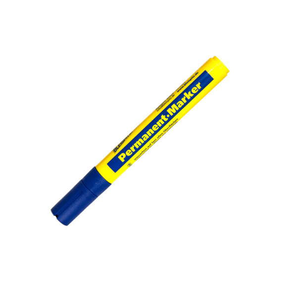 Bleispitz Onuitwisbare Markeerstift 4-kant Blauw Ø1-5mm
