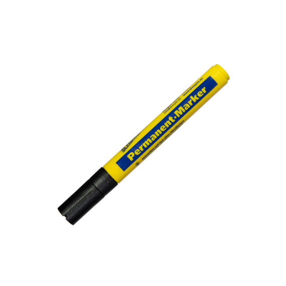 Bleispitz Onuitwisbare Markeerstift 4-kant Zwart Ø1-5mm