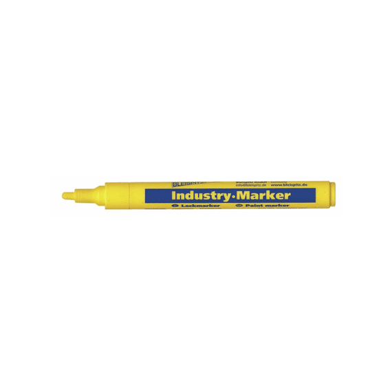 Bleispitz Verf-markeerstift Geel Ø4mm