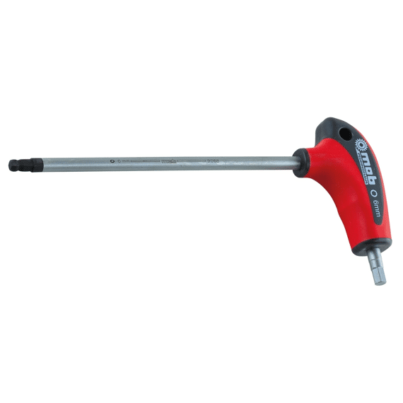Mob Stiftsleutel Met T-Greep, Kogelkop 6-Kant 4Mm