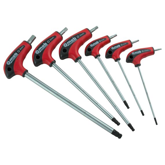 Mob Soksleutels Set 6 Stuks Met T-Greep