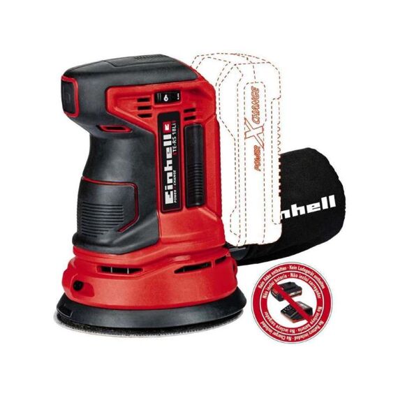 Einhell Te-Rs 18 Li Solo E Accu Excentrische Schuurmachine Power X-Change