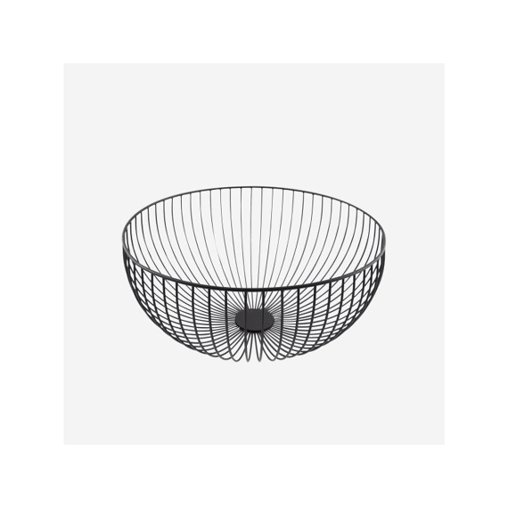 Point-Virgule | | Wire Mand Zwart 30Cm H13Cm