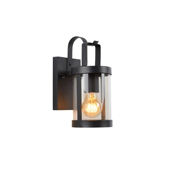 Lucide Lindelo Wandlicht Ip23 E27 H28Cm Zwart