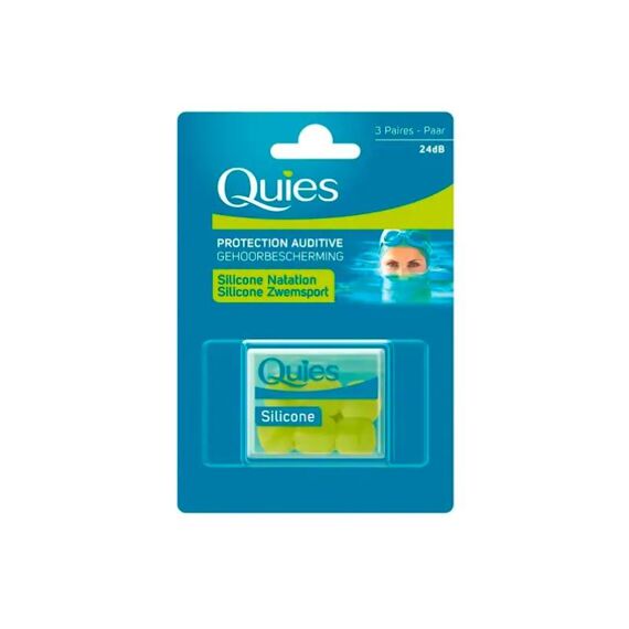 Quies Zwemmen Aquaplug Silicone Waterdicht