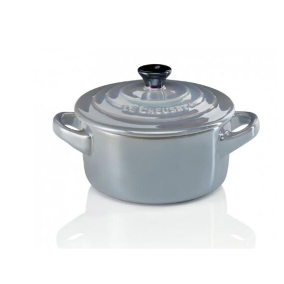 Le Creuset Aardewerk Mini Braadpan Metallics 0.25L/10Cm Mist Grey