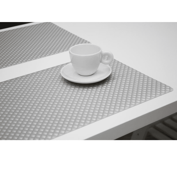 Finesse Placemat Uni 30X43Cm Zafiro Silver
