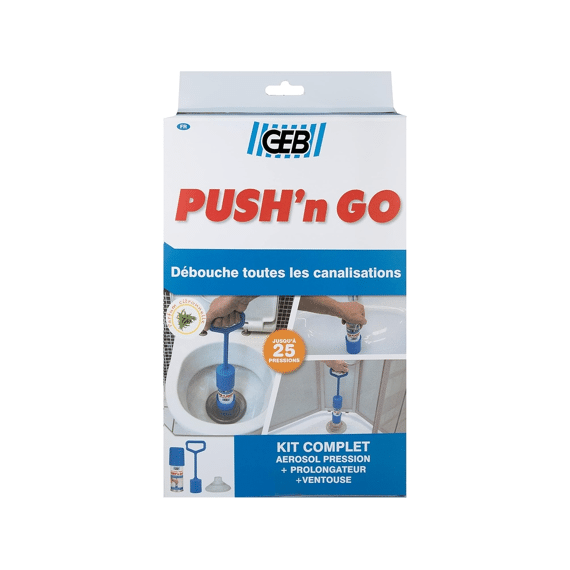 Ontstopper Spray 200ml Zuignap Diam 14cm