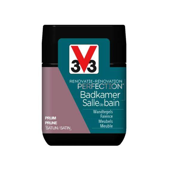 V33 Perfection Badkamer Satijn 0.075L Pruim