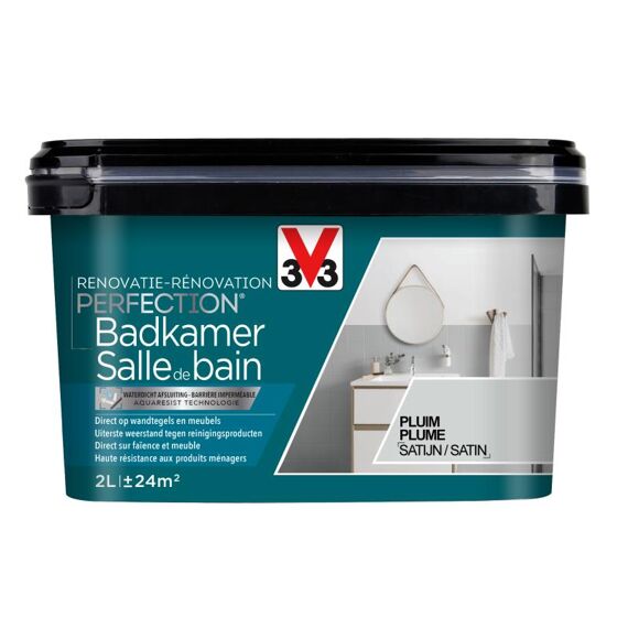 V33 Perfection Badkamer Satijn 2L Pluim