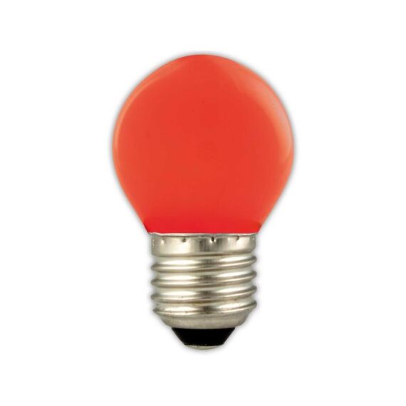 Calex Led Ball-240V 1W 12Lm E27 Red