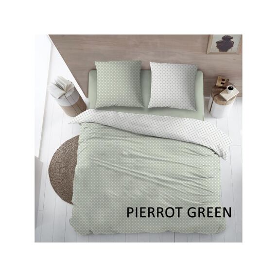 Dekbedovertrek Kat Pierrot Green 240X220+2