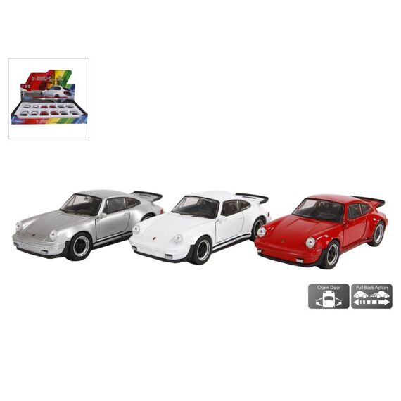 Die Cast Pull Back Porsche 911 Turbo 3 Assortimenten Prijs Per Stuk