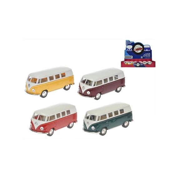 Die Cast Pull Back Vw Classical Bus 4 Assortimenten Prijs Per Stuk