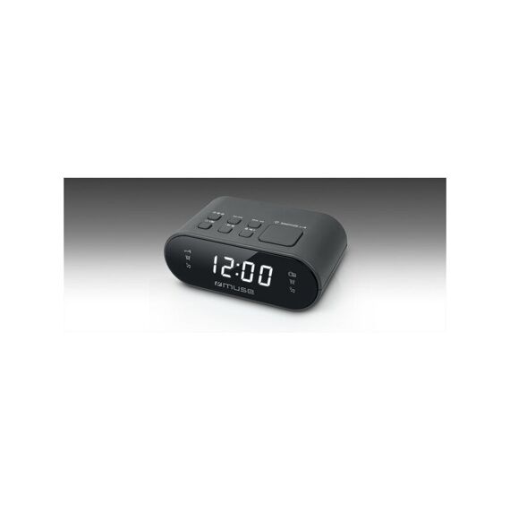 Muse M10Cr Clock Radio Black