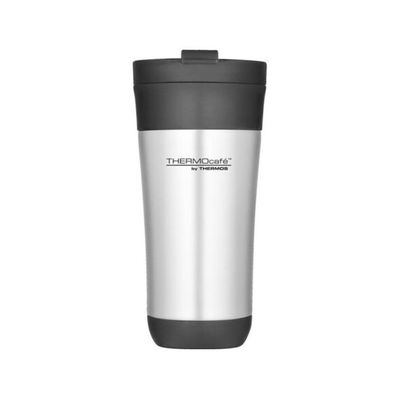 Flip Lid Tumbler Mug 425Ml Inox