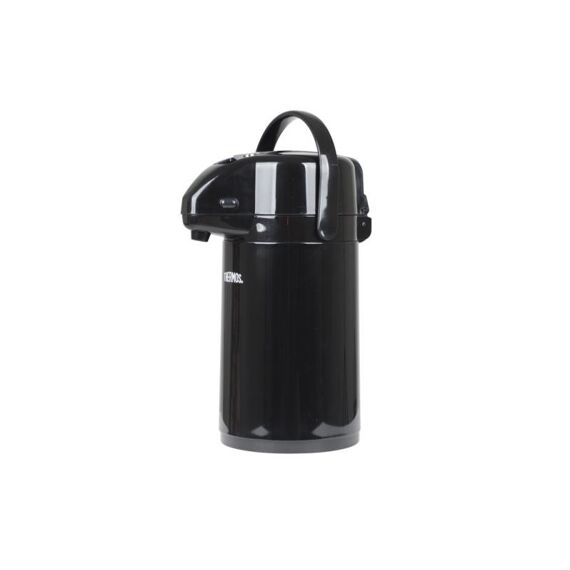 Pompthermos 1.3L Zwart + Hendel