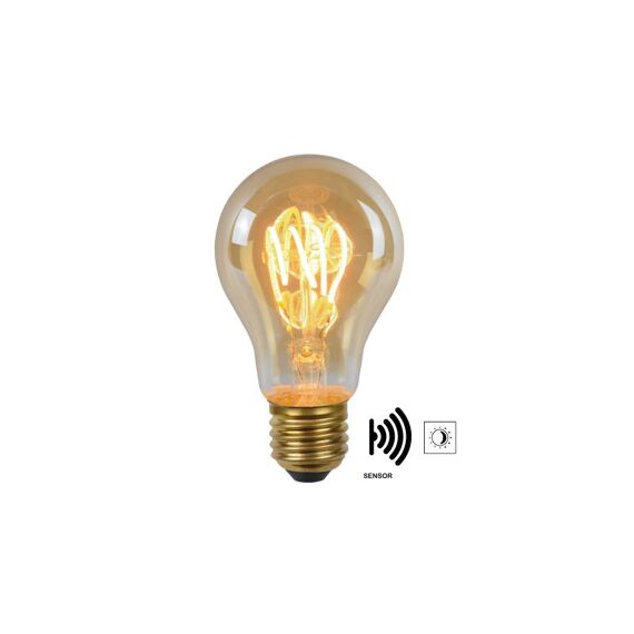 Lucide Led Bulb Twilight Sensor A60E27/4W Amber